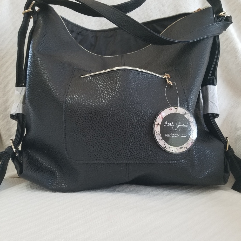 Large  Black Carry All Bag.